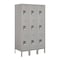 Salsbury Industries Wardrobe Locker, 66inHx36inW, 3 Tiers, Gray 63358GY-U